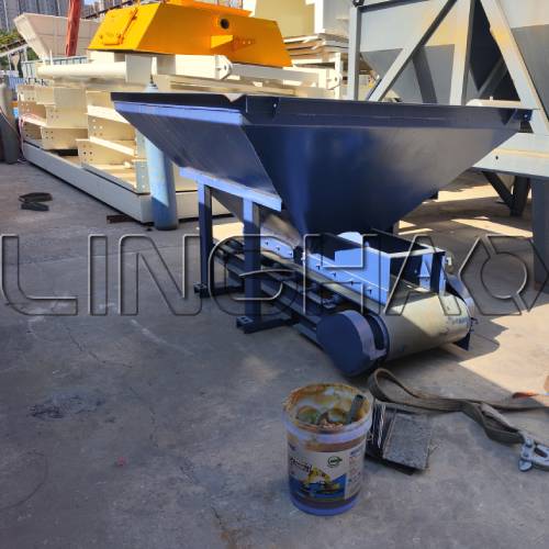 HZS35 Concrete Batching Plant ready for shipment to Indonesia